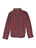 Crown & Ivy Plaid Red Long Sleeve Button-Down Shirt Size 6 - photo 2