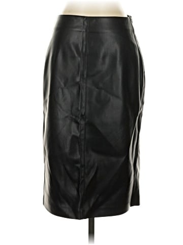 MNG Faux Leather Skirt (view 1)