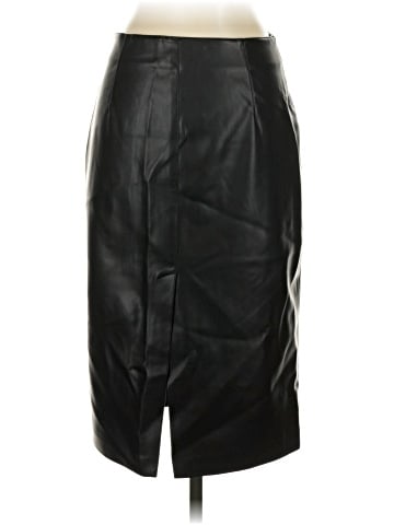 MNG Faux Leather Skirt (view 2)