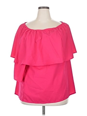 Jessica London 3/4 Sleeve Blouse (view 1)