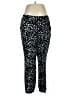 Vince Camuto 100% Polyester Animal Print Black Casual Pants Size XL - photo 1