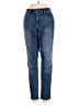 Universal Thread Solid Blue Jeans Size 4 - photo 1