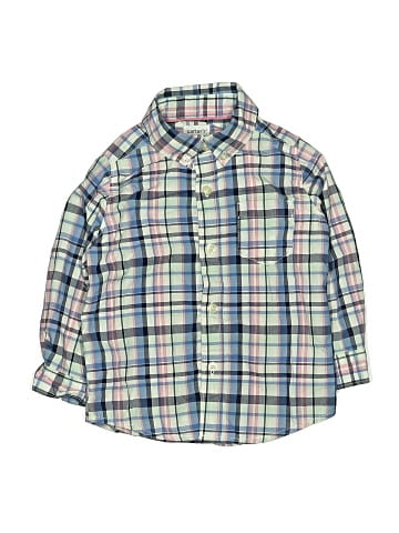 Carter's Long Sleeve Button-Down Shirt (view 1)