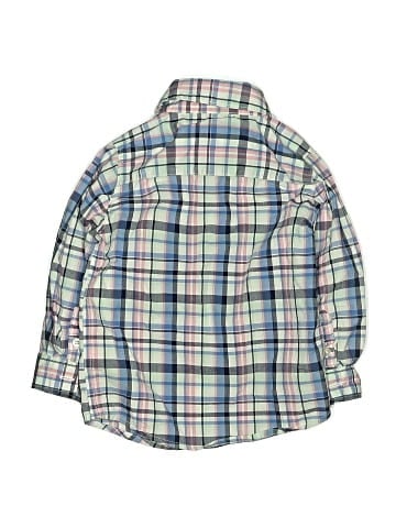 Carter's Long Sleeve Button-Down Shirt (view 2)
