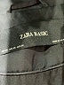 Zara Basic 100% Polyester Solid Black Raincoat Size XS - photo 6