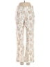 J. McLaughlin Print Ivory Casual Pants Size 0 - photo 1