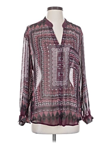 Staring at Stars Long Sleeve Blouse (view 1)