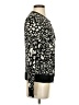 Ann Taylor Factory 100% Cotton Animal Print Black Pullover Sweater Size S - photo 4