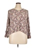 Everleigh 100% Rayon Tan 3/4 Sleeve Blouse Size XL - photo 1