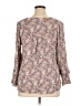 Everleigh 100% Rayon Tan 3/4 Sleeve Blouse Size XL - photo 2