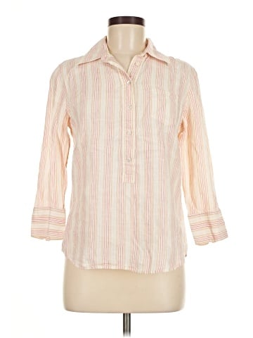 J.Crew 3/4 Sleeve Button-Down Shirt (view 1)