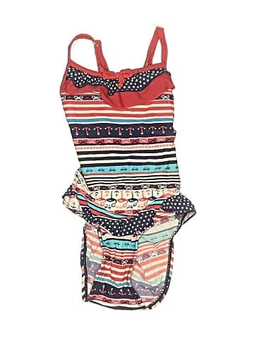 Plum One Piece Swimsuit (view 1)