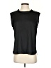 DKNY 100% Polyester Black Sleeveless Blouse Size S - photo 1