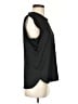 DKNY 100% Polyester Black Sleeveless Blouse Size S - photo 4