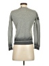 IKKS 100% Cotton Gray Pullover Sweater Size XS - photo 2