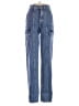 GRLFRND 100% Cotton Plaid Blue Jeans Size 23 waist - photo 1