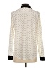 Ann Taylor Polka Dots Ivory Long Sleeve Blouse Size S - photo 2