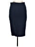 Urban Coco Solid Blue Casual Skirt Size M - photo 2