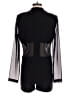 BCBGMAXAZRIA Black Romper Size S - photo 2