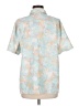 BonWorth 100% Polyester Tropical Teal Short Sleeve Blouse Size M (petite) - photo 2