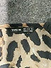 Shein Animal Print Brown Short Sleeve Blouse Size 4 - photo 7
