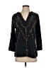 BCBGMAXAZRIA Black 3/4 Sleeve Blouse Size XS - photo 1