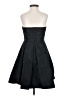 Moda International 100% Polyester Solid Black Cocktail Dress Size 2 - photo 2