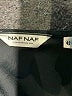Naf Naf 100% Polyester Solid Black Casual Dress Size EU 42 / US 12 - photo 7