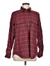 Assorted Brands 100% Cotton Plaid Red Long Sleeve Button-Down Shirt Size M - photo 1