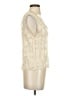 Zara Ivory Sleeveless Blouse Size S - photo 4