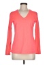 Nike 100% Polyester Orange Long Sleeve T-Shirt Size M - photo 1