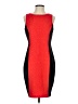 Thalia Sodi Color Block Red Cocktail Dress Size S - photo 1