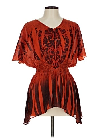 DressBarn Short Sleeve Blouse (view 1)