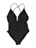 Assorted Brands Black One Piece Swimsuit Size 10 - photo 1