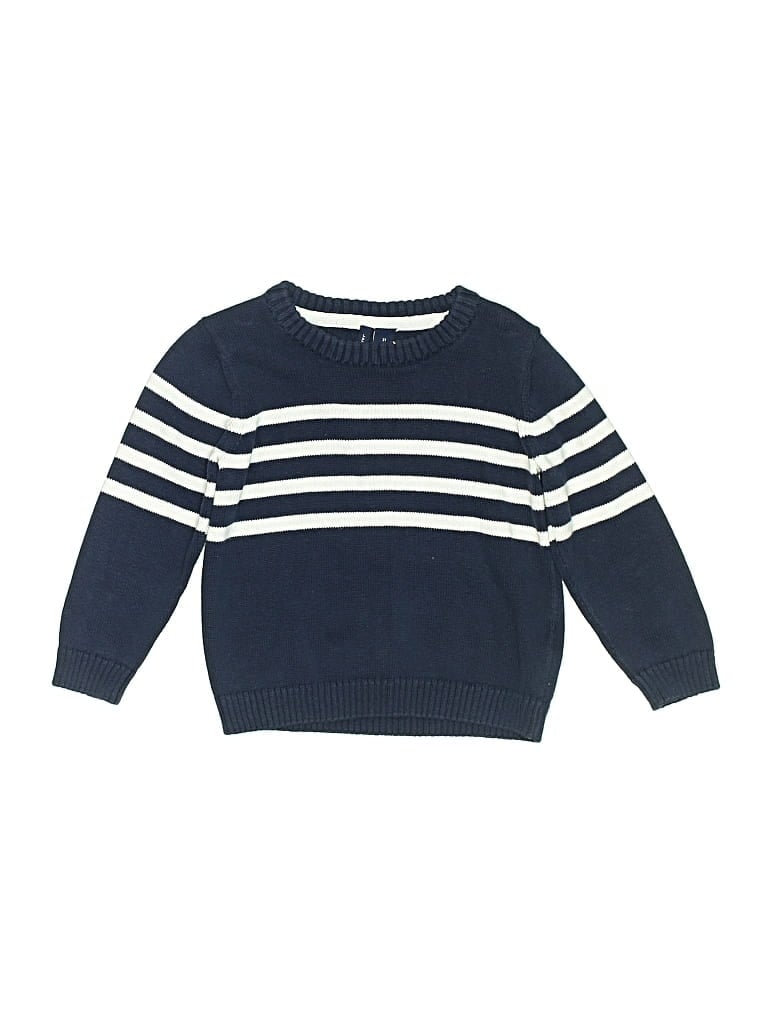 Pre-owned Janie And Jack Kids' Pullover Sweater In Blue