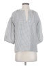 Shein 100% Polyester Gray 3/4 Sleeve Blouse Size S - photo 1