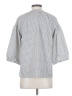 Shein 100% Polyester Gray 3/4 Sleeve Blouse Size S - photo 2