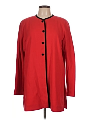 Linda Allard Ellen Tracy Wool Coat (view 1)