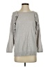 Label + Thread Solid Gray Long Sleeve Top Size XS - photo 1