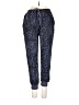 Lovestitch Animal Print Blue Casual Pants Size S - photo 1