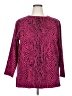KAREN LESSLY 100% Acrylic Pink Pullover Sweater Size 2X - photo 1