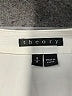 Theory 100% Rayon Ivory White Long Sleeve Blouse Size S - photo 6
