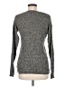 Senes Paris Metallic Gray Pullover Sweater Size Med - Lg - photo 2