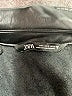 Zara Black Faux Leather Jacket Size S - photo 6