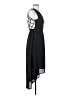 Monteau 100% Polyester Solid Black Cocktail Dress Size S - photo 4