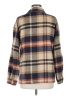 Unbranded 100% Polyester Plaid Brown Long Sleeve Blouse Size M - photo 2