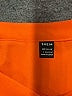 Shein Orange Short Sleeve Blouse Size L - photo 7