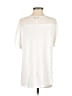 Lyssé 100% Polyester Ivory Short Sleeve T-Shirt Size S - photo 2