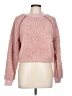 Madden Girl 100% Polyester Tweed Pink Pullover Sweater Size L - photo 1