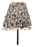 Zara Floral Purple Casual Skirt Size XS - photo 2